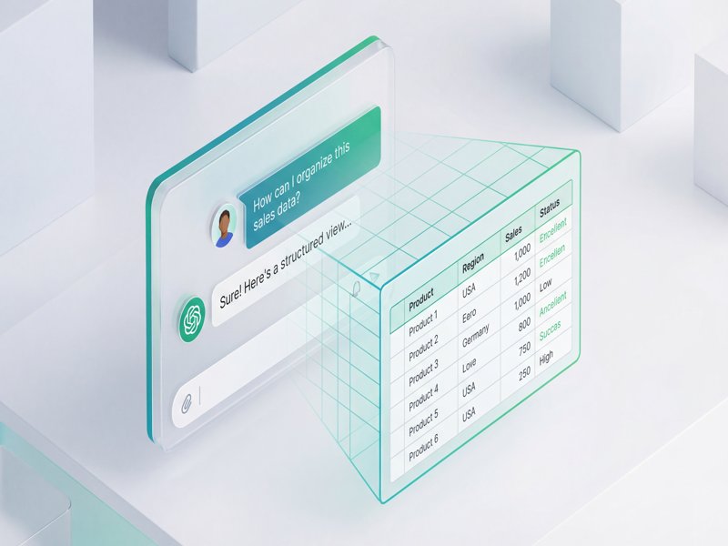 ChatGPT Productivity Apps Mockup